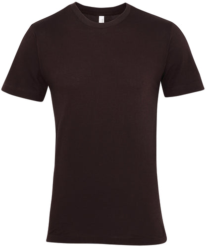 Bella+Canvas Unisex Jersey crew neck t-shirt Brown