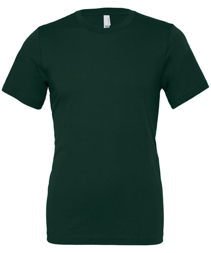 Bella+Canvas Unisex Jersey crew neck t-shirt Forest