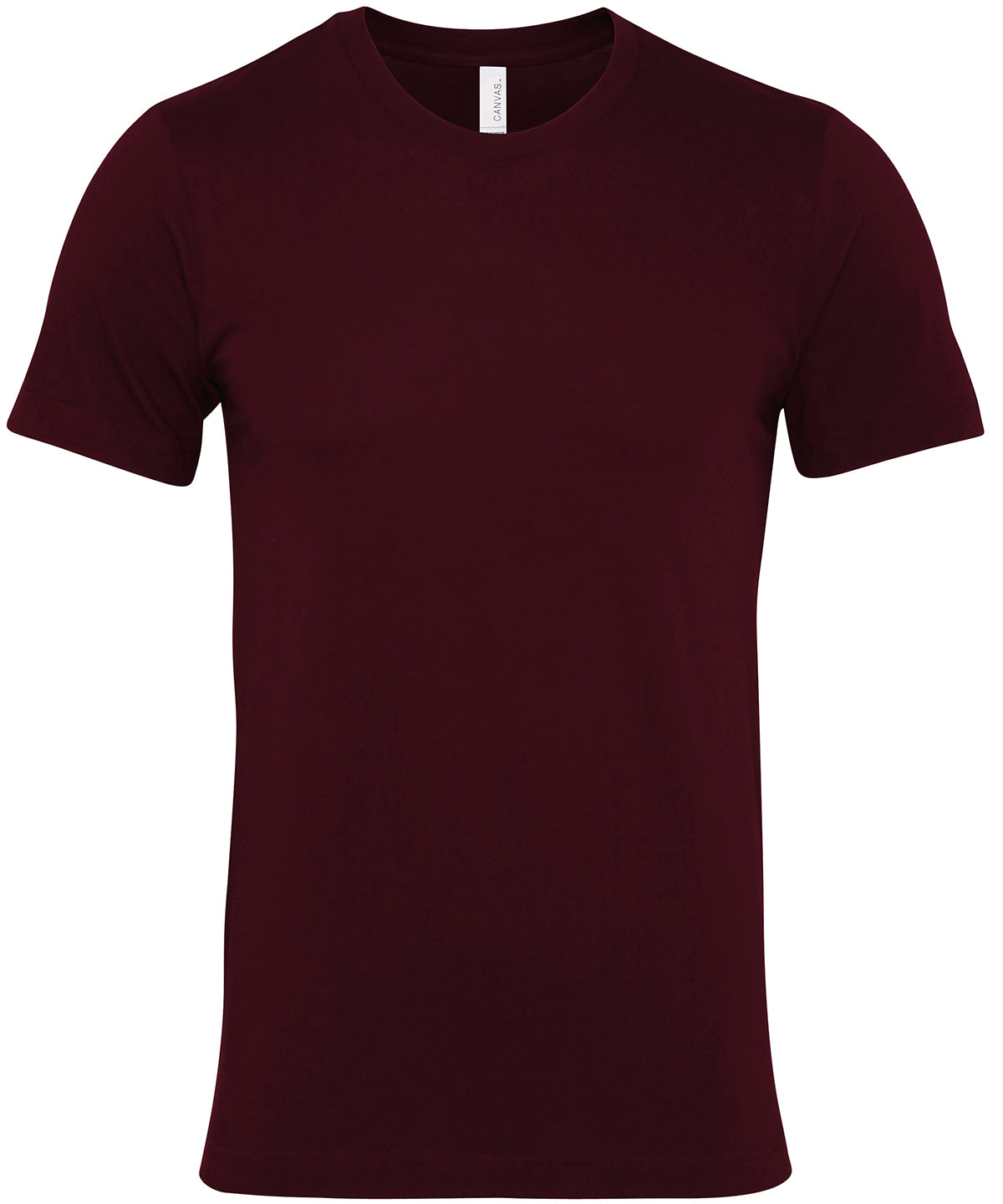 Bella+Canvas Unisex Jersey crew neck t-shirt Maroon