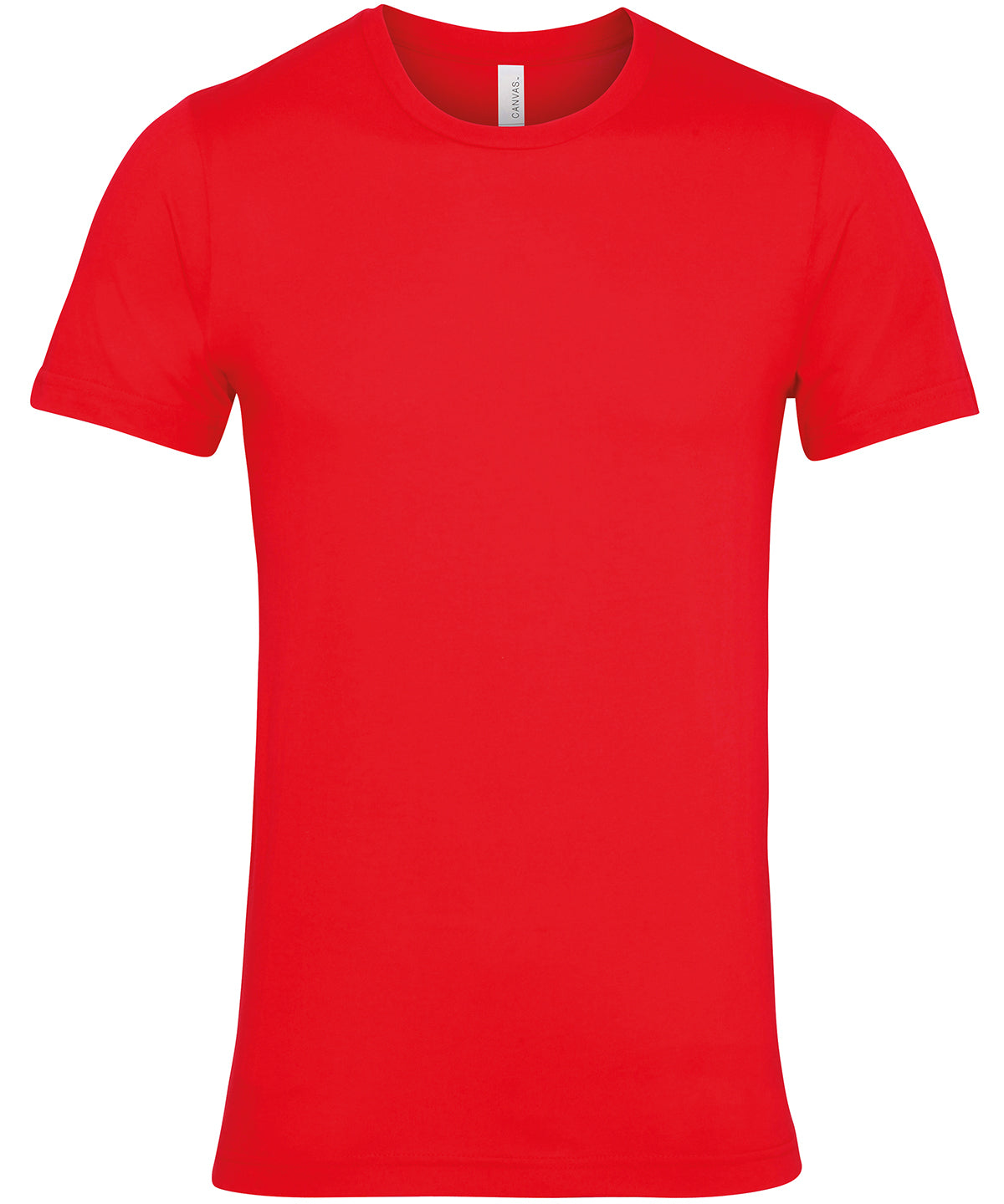 Bella+Canvas Unisex Jersey crew neck t-shirt Red