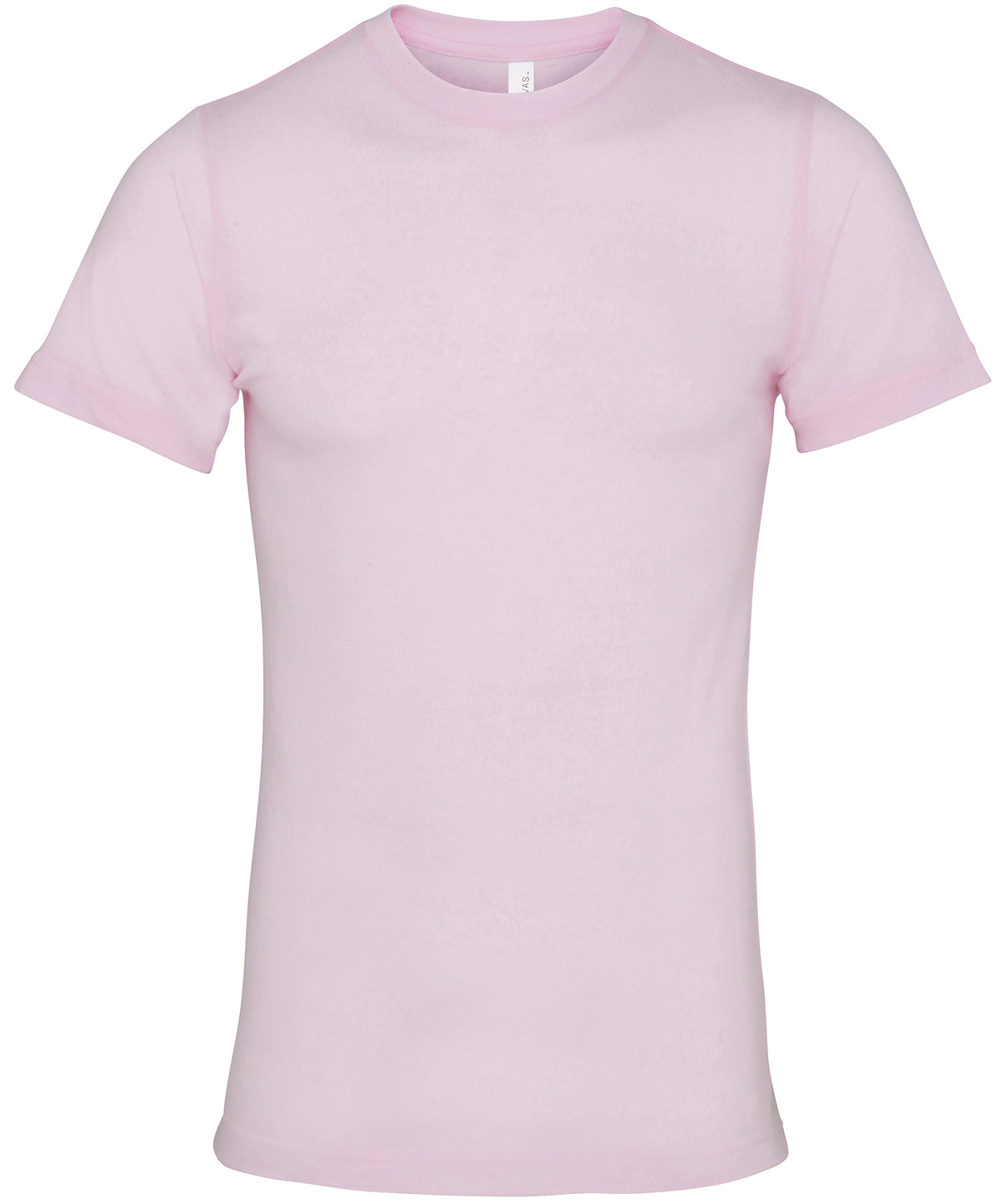 Bella+Canvas Unisex Jersey crew neck t-shirt Soft Pink