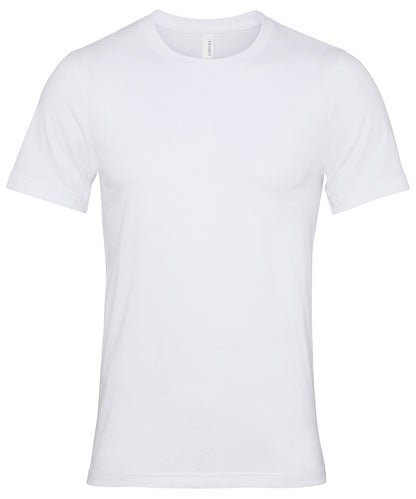 Bella+Canvas Unisex Jersey crew neck t-shirt White*
