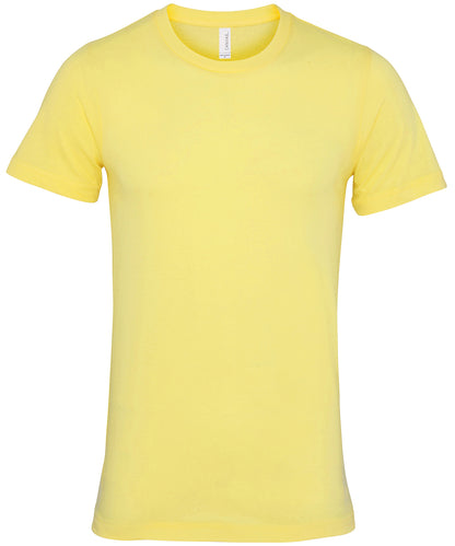 Bella+Canvas Unisex Jersey crew neck t-shirt Yellow