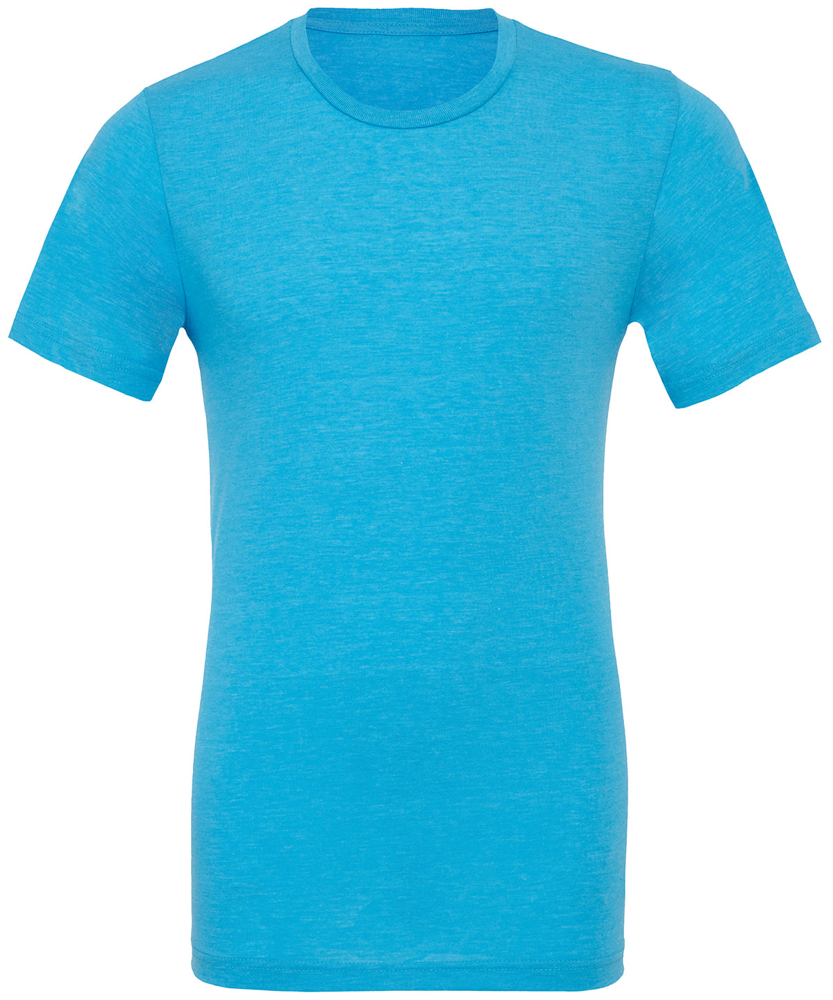 Bella+Canvas Unisex triblend crew neck t-shirt Aqua Triblend