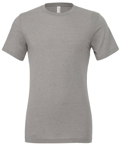 Bella+Canvas Unisex triblend crew neck t-shirt Athletic Grey Triblend