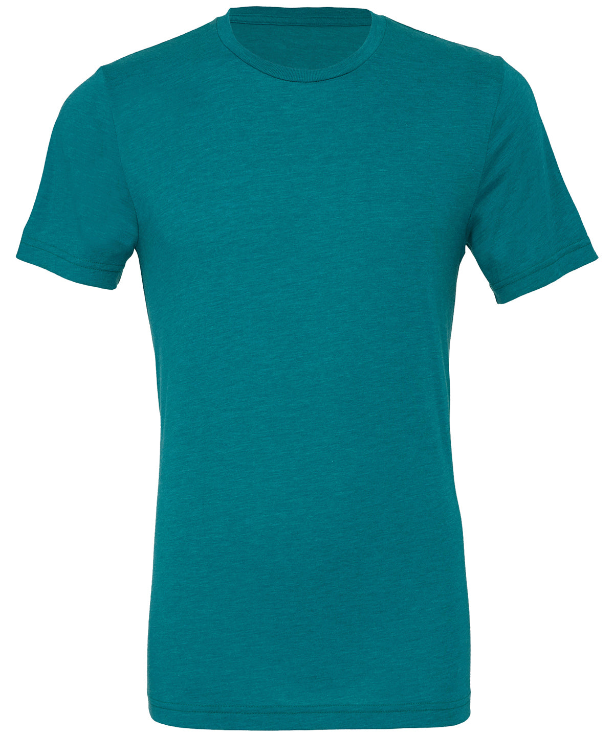 Bella+Canvas Unisex triblend crew neck t-shirt Teal Triblend
