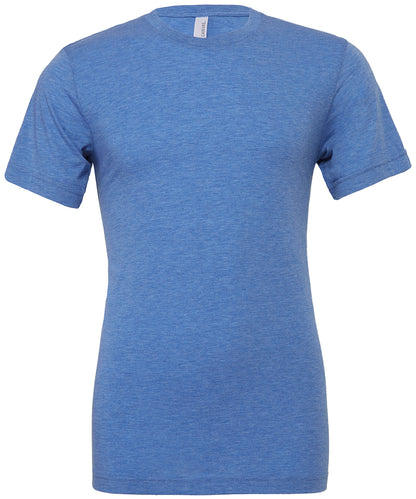 Bella+Canvas Unisex triblend crew neck t-shirt True Royal Triblend
