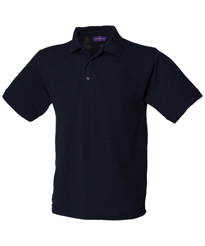 Henbury 65/35 Classic piqué polo shirt Navy*†