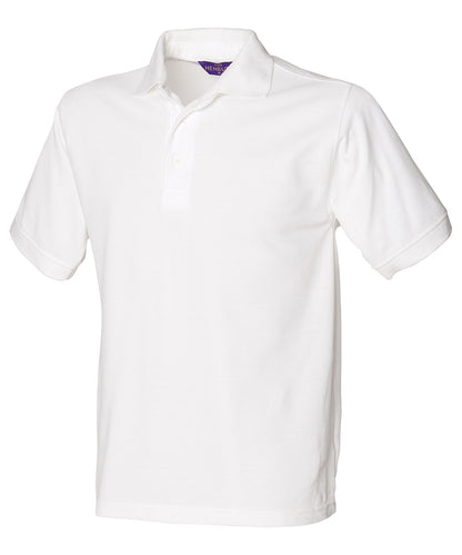 Henbury 65/35 Classic piqué polo shirt White*†