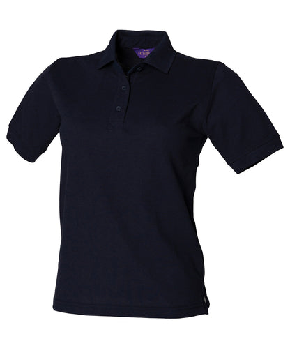 Henbury Women's 65/35 polo shirt Navy
