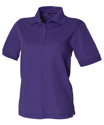 Henbury Women's 65/35 polo shirt Purple