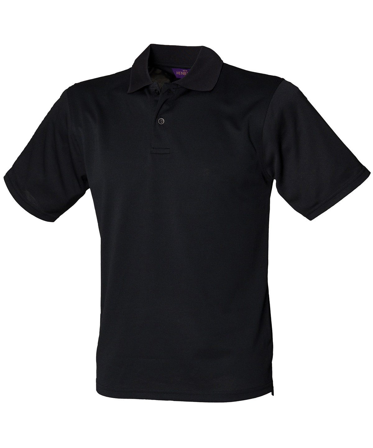 Henbury Coolplus® polo shirt Black*†