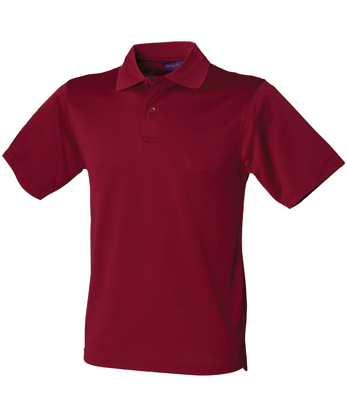Henbury Coolplus® polo shirt Burgundy