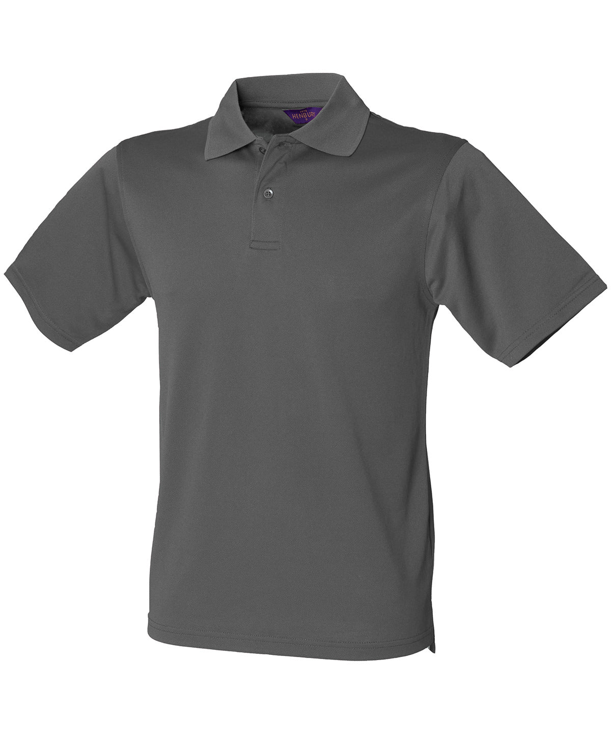 Henbury Coolplus® polo shirt Charcoal Grey†