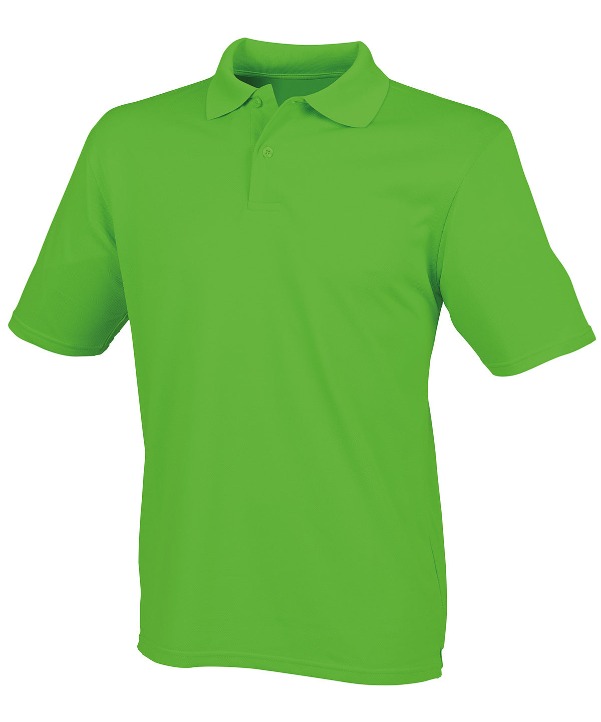 Henbury Coolplus® polo shirt Lime Green