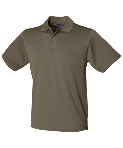 Henbury Coolplus® polo shirt Olive