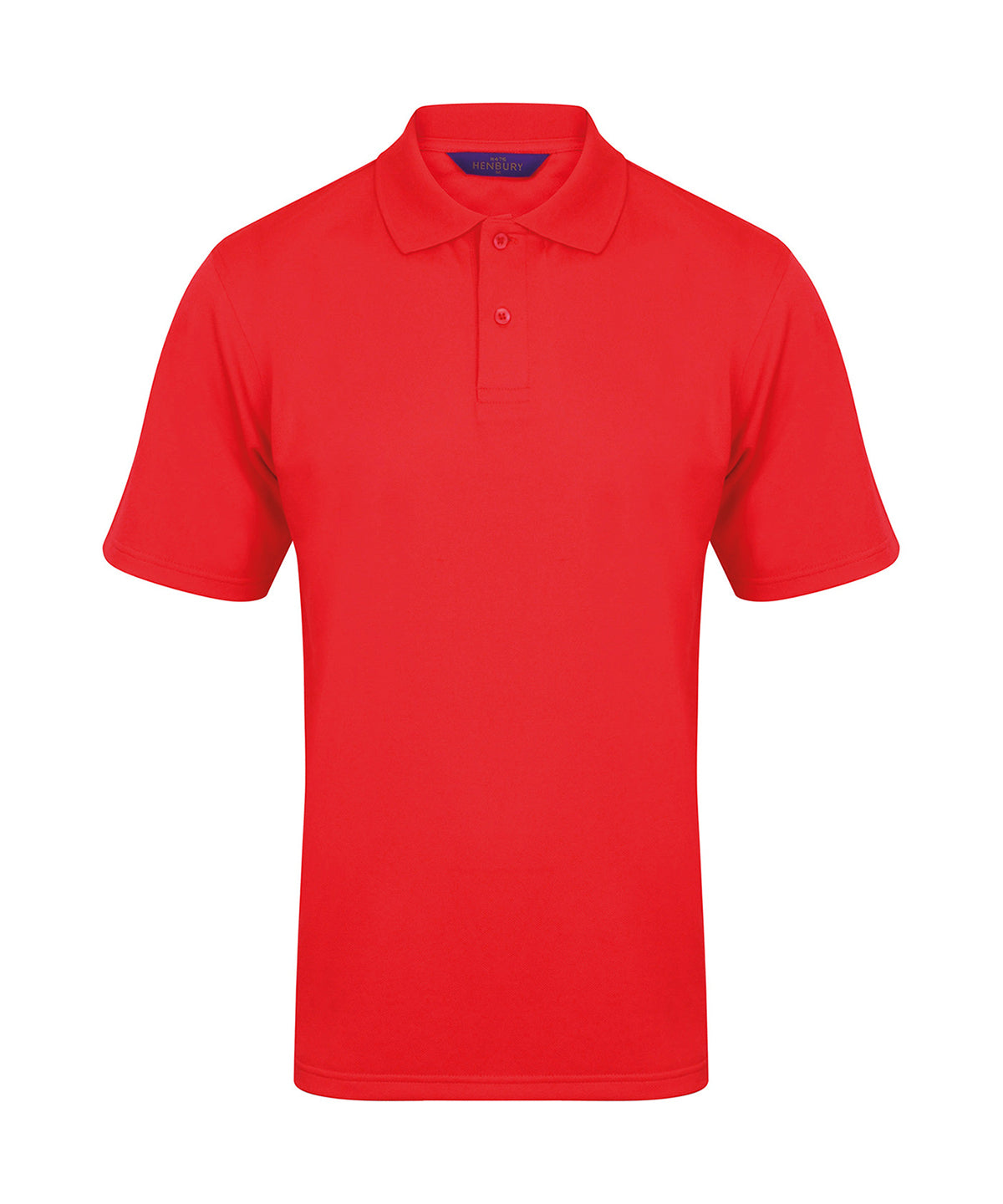 Henbury Coolplus® polo shirt Red