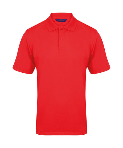 Henbury Coolplus® polo shirt Red
