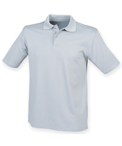 Henbury Coolplus® polo shirt Silver Grey