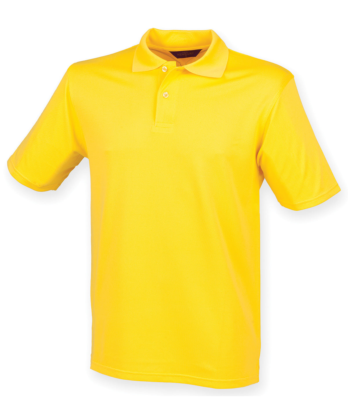 Henbury Coolplus® polo shirt Yellow