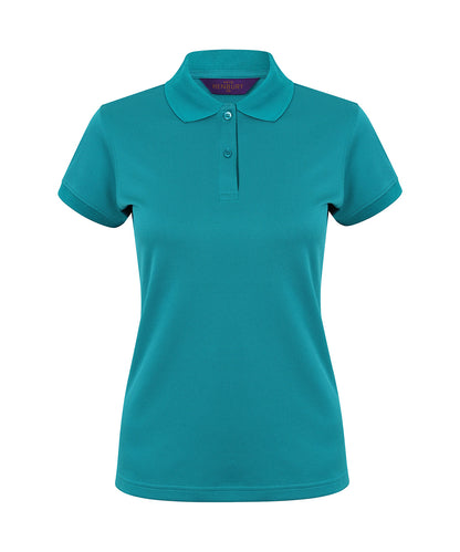 Henbury Women's Coolplus® polo shirt Bright Jade