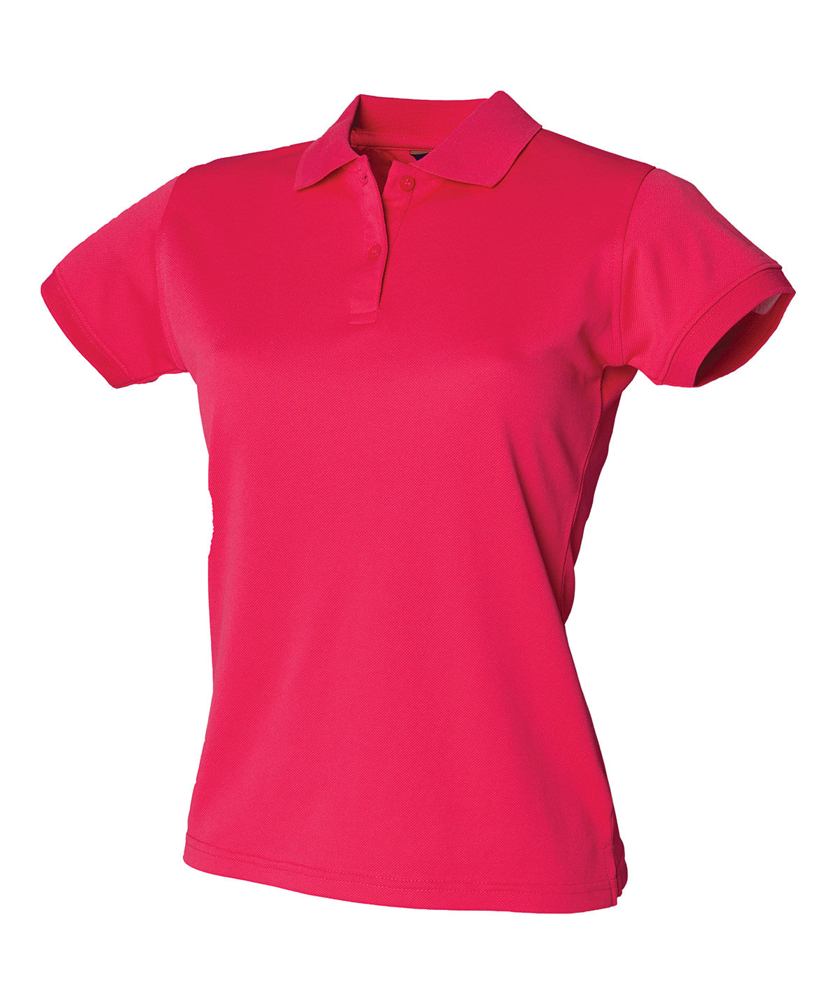 Henbury Women's Coolplus® polo shirt Bright Pink
