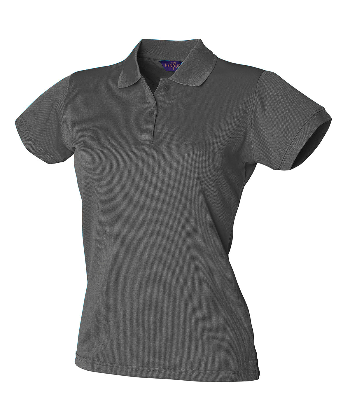 Henbury Women's Coolplus® polo shirt Charcoal Grey
