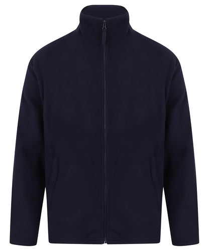Henbury Microfleece jacket Oxford Navy*