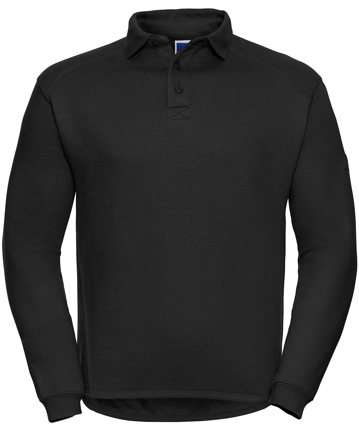 Russell Heavy-duty collar sweatshirt Black