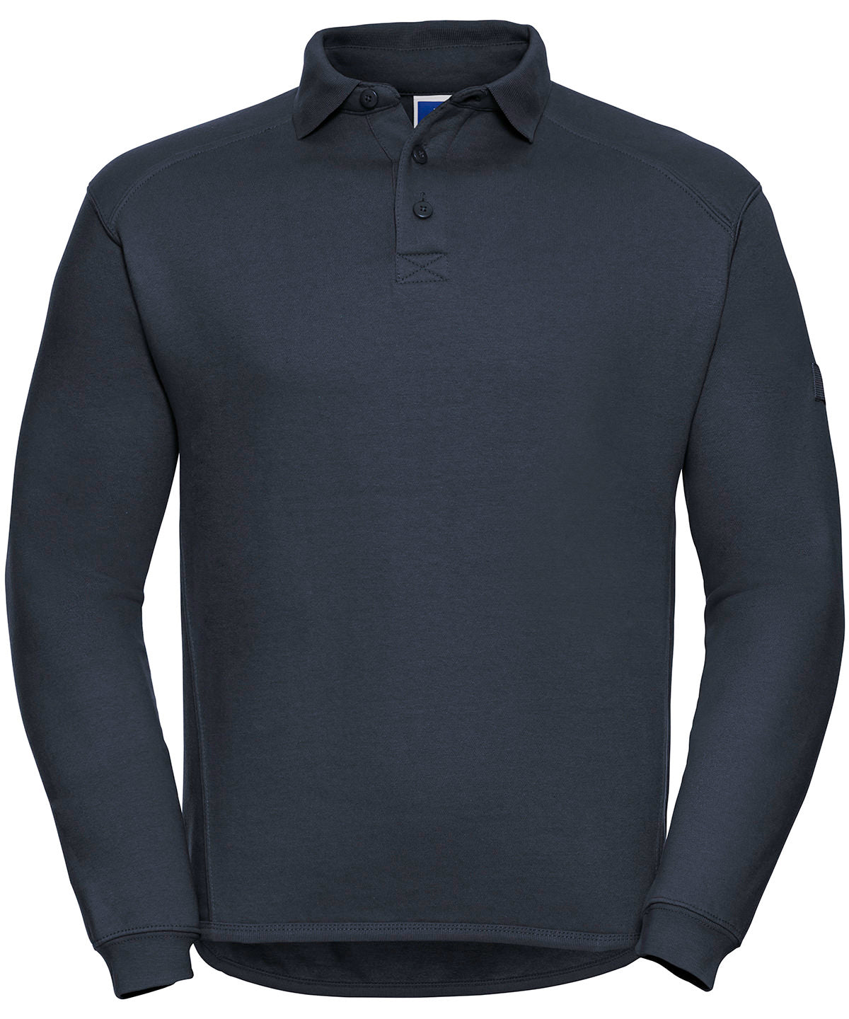 Russell Heavy-duty collar sweatshirt French Navy