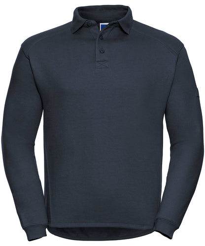 Russell Heavy-duty collar sweatshirt French Navy