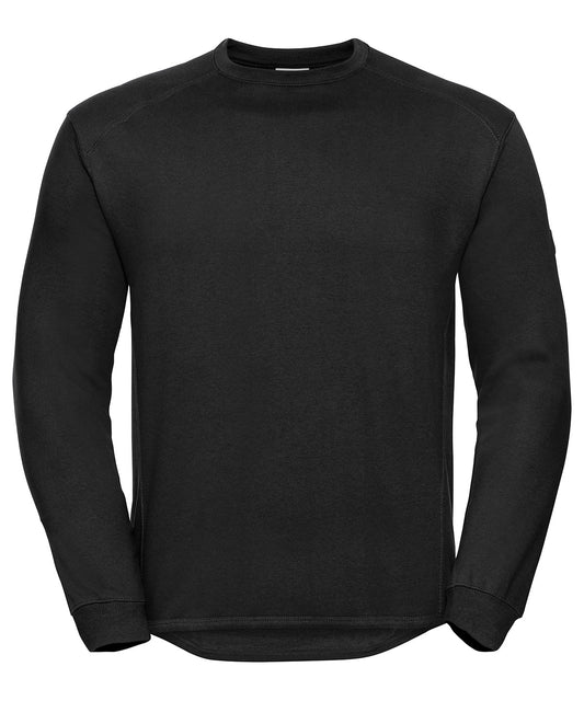 Russell Heavy-duty crew neck sweatshirt Black