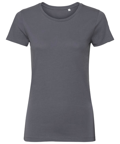 Russell Women's pure organic tee Convoy Grey