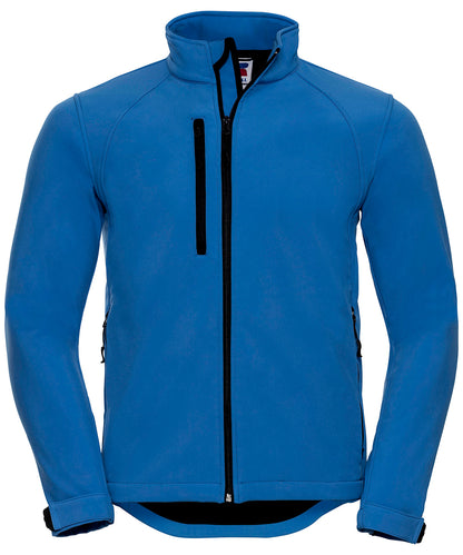 Russell Softshell jacket Azure Blue