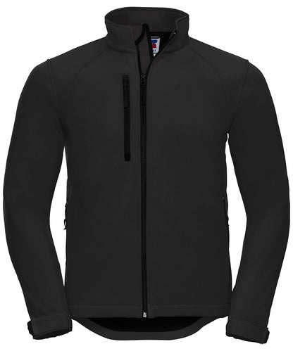 Russell Softshell jacket Black*