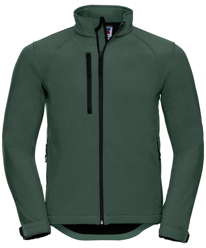Russell Softshell jacket Bottle Green