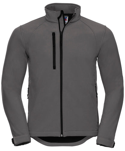 Russell Softshell jacket Titanium*