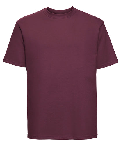 Russell Super ringspun classic t-shirt Burgundy