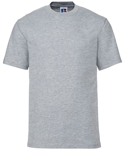 Russell Super ringspun classic t-shirt Light Oxford