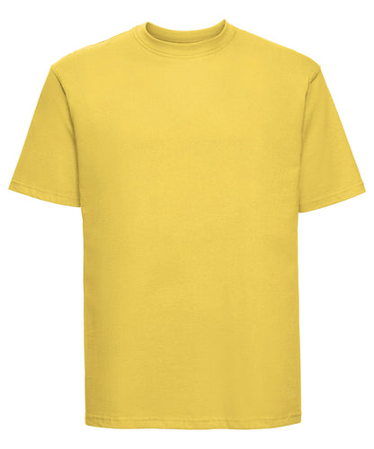 Russell Super ringspun classic t-shirt Yellow