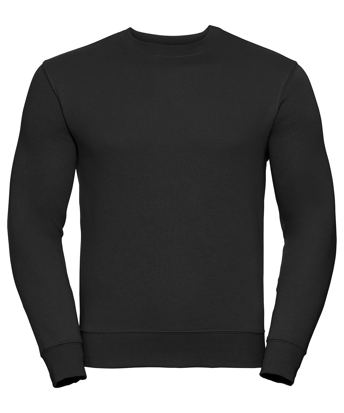 Russell Set-in sleeve sweatshirt Black*†
