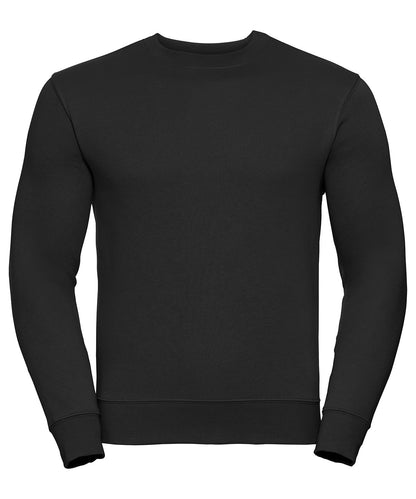 Russell Set-in sleeve sweatshirt Black*†