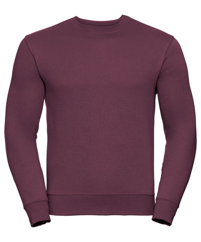 Russell Set-in sleeve sweatshirt Burgundy