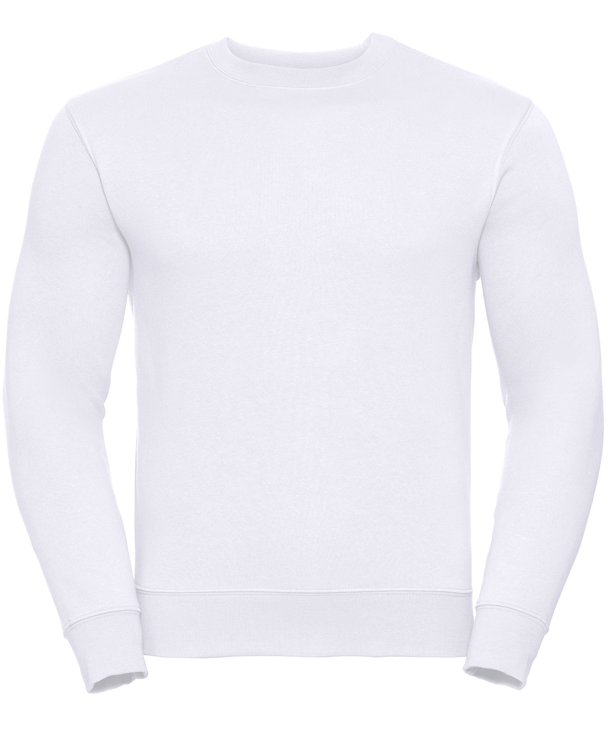 Russell Set-in sleeve sweatshirt White