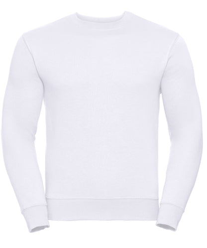 Russell Set-in sleeve sweatshirt White