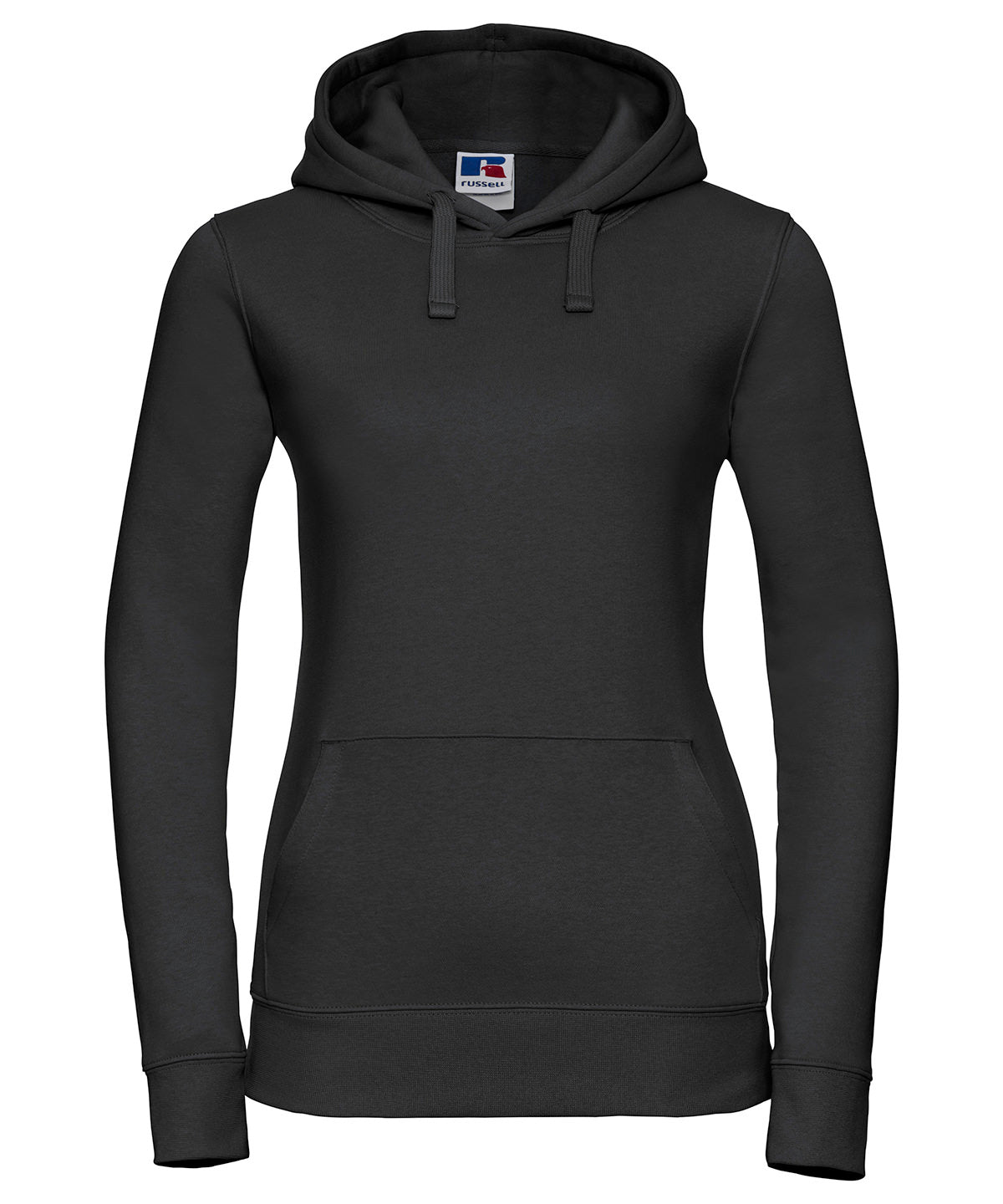 Russell Women's authentic hooded sweatshirt Black*