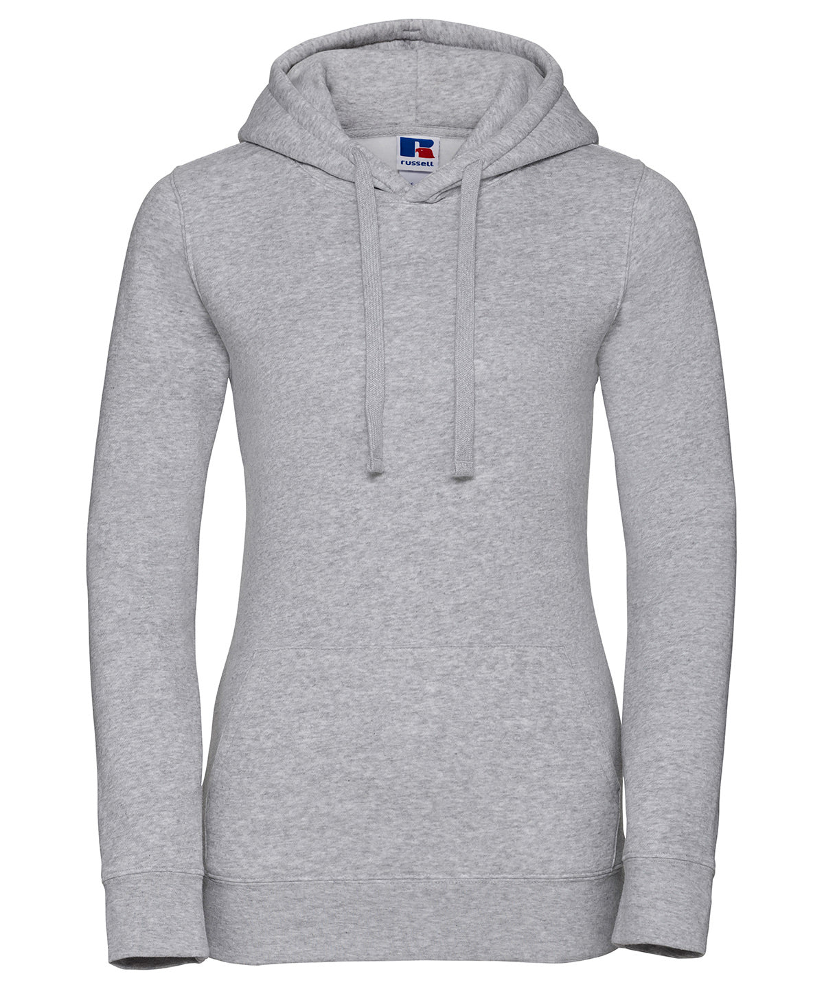 Russell Women's authentic hooded sweatshirt Light Oxford*