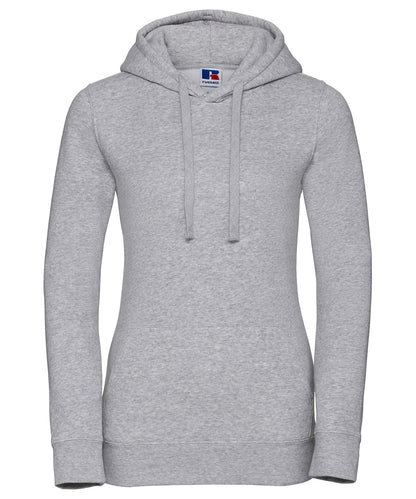 Russell Women's authentic hooded sweatshirt Light Oxford*