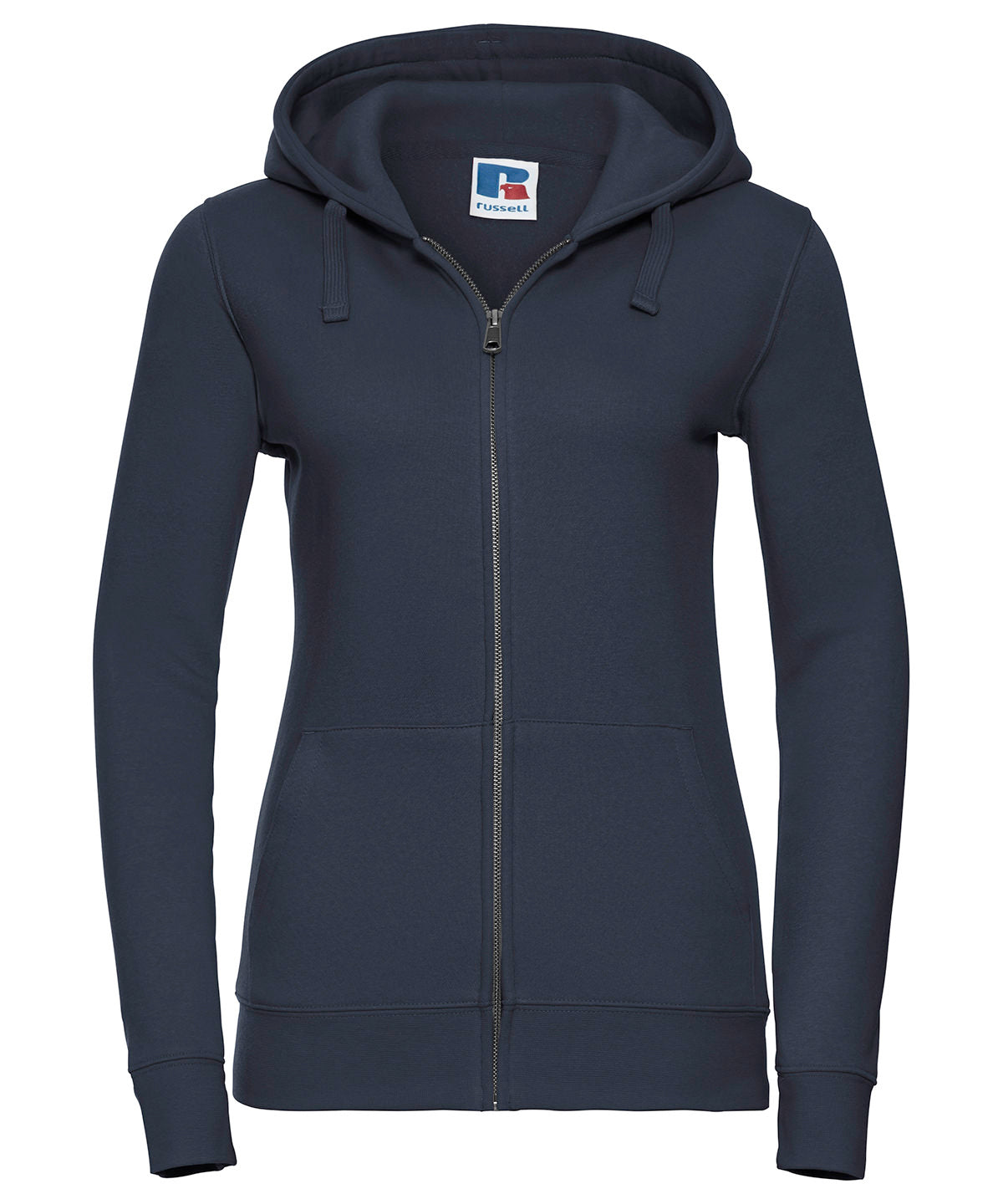 Russell Women's authentic zipped hooded sweatshirt French Navy*