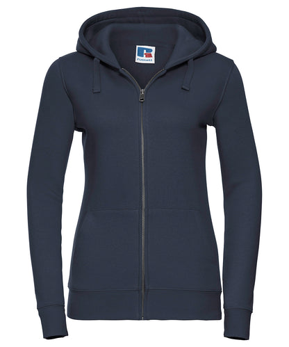 Russell Women's authentic zipped hooded sweatshirt French Navy*